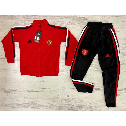 8097 Детски футболен екип Manchester United червено с черно